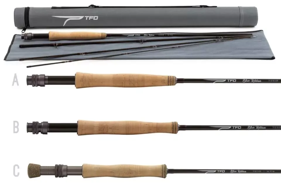 Temple Fork Outfitters - Blue Ribbon Rod w/ Case