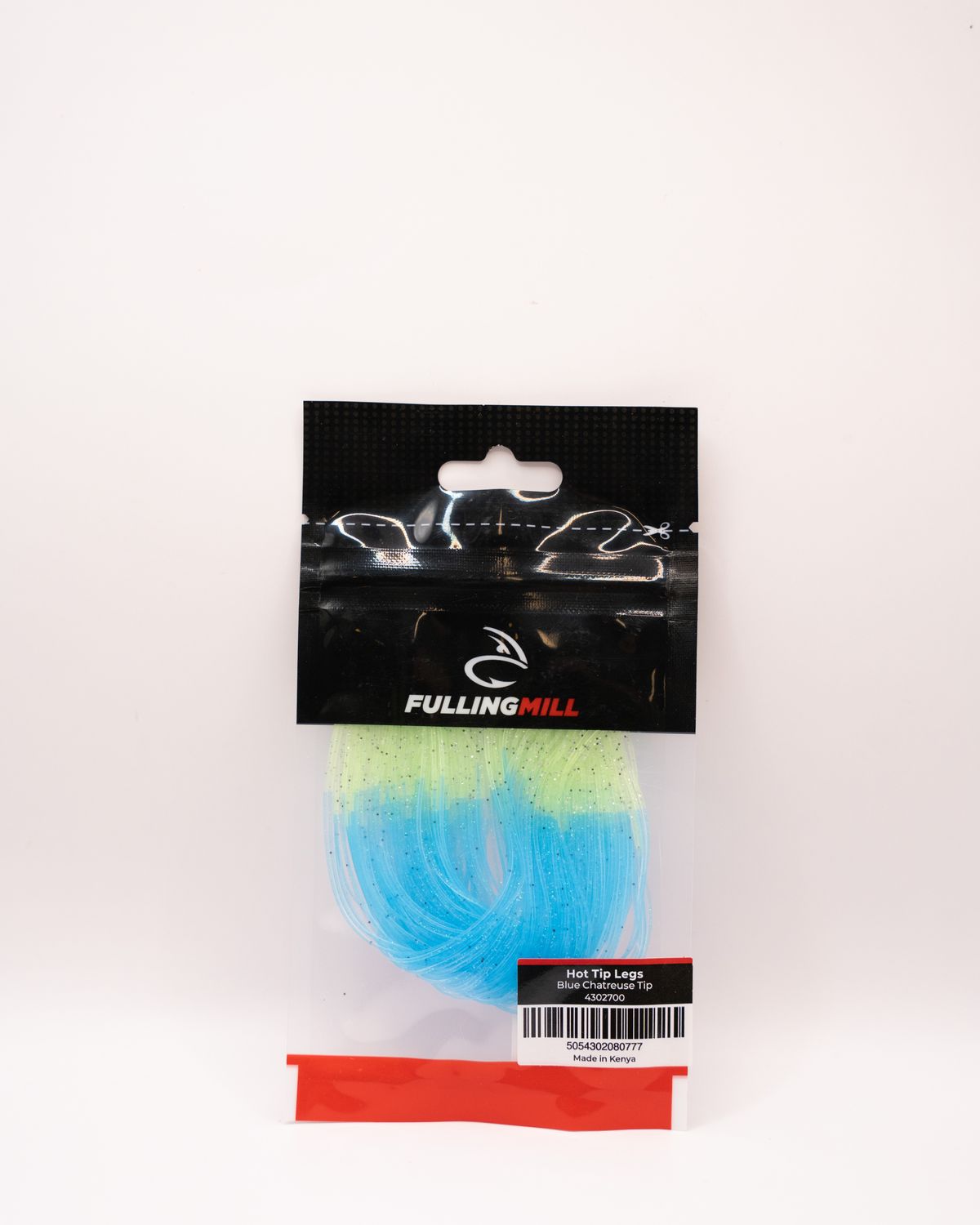 Hot Tip Rubber Legs, Colour: Blue/Chartreuse Tip