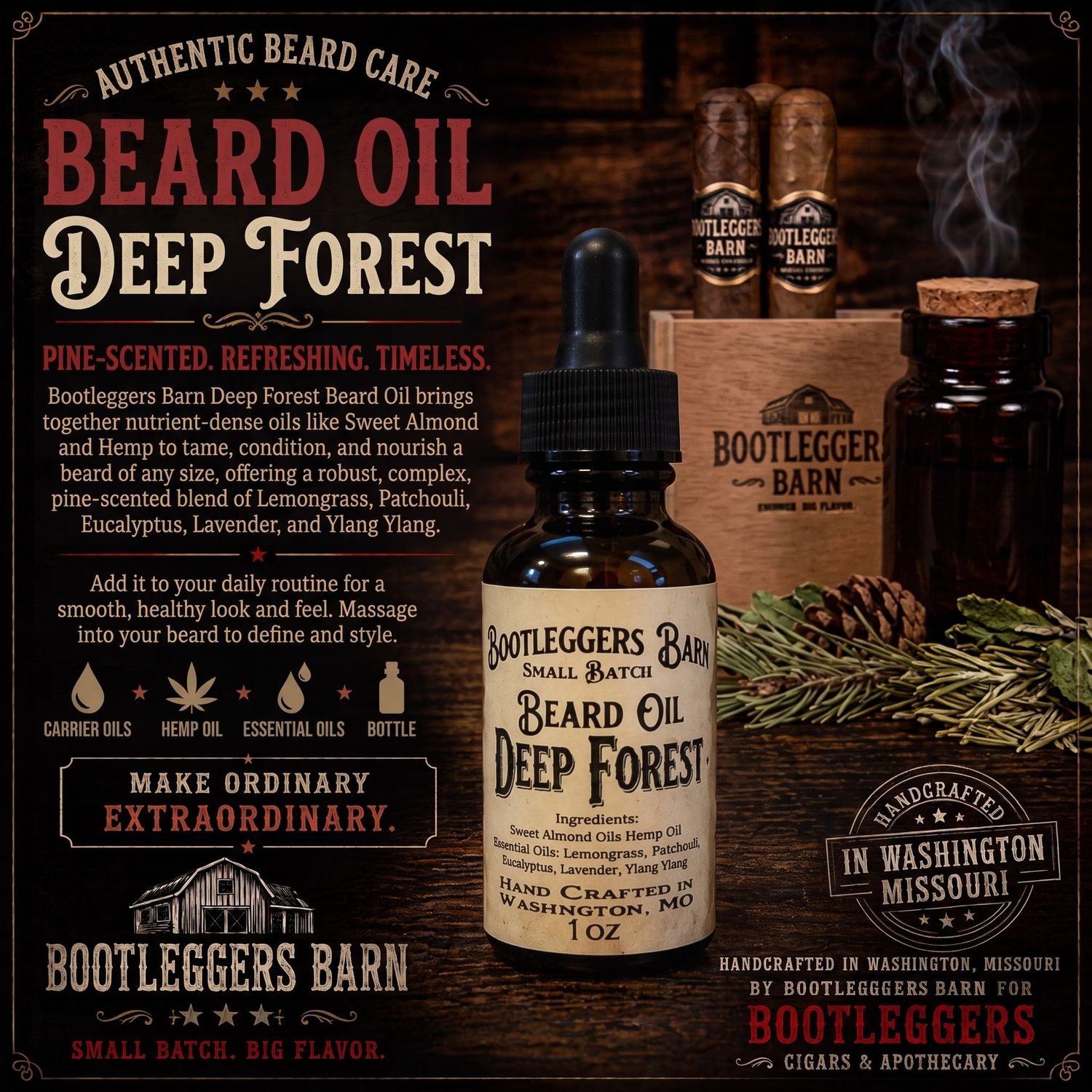 Beard Oil Deep Forest