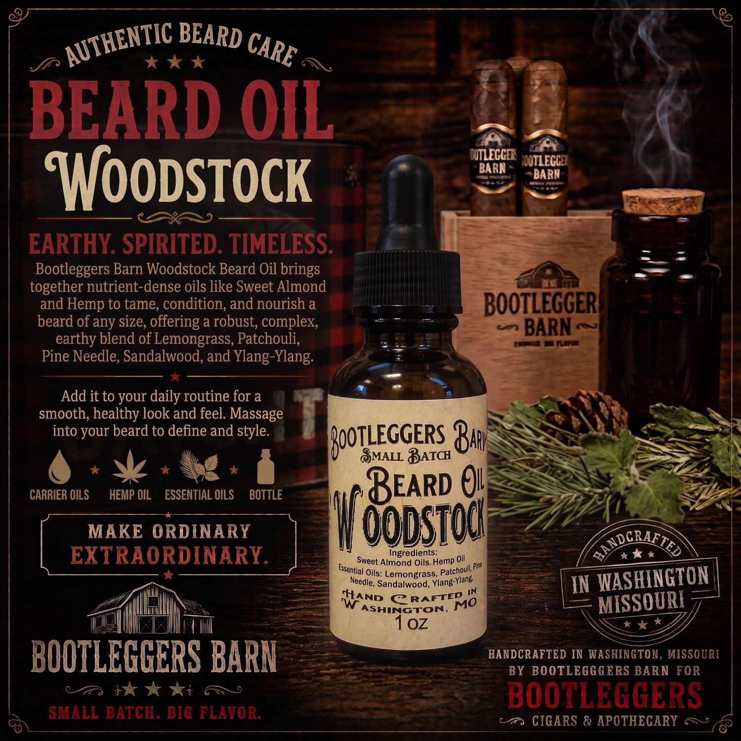 Beard Oil Woodstock