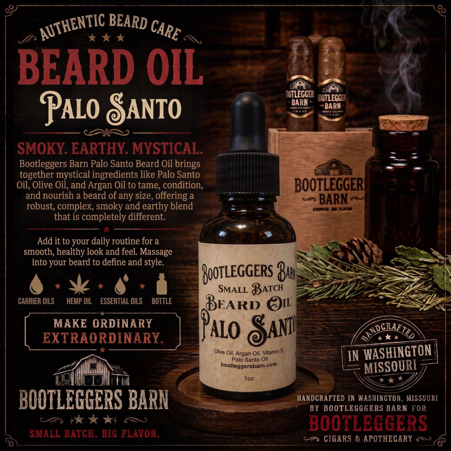 Beard Oil Palo Santo