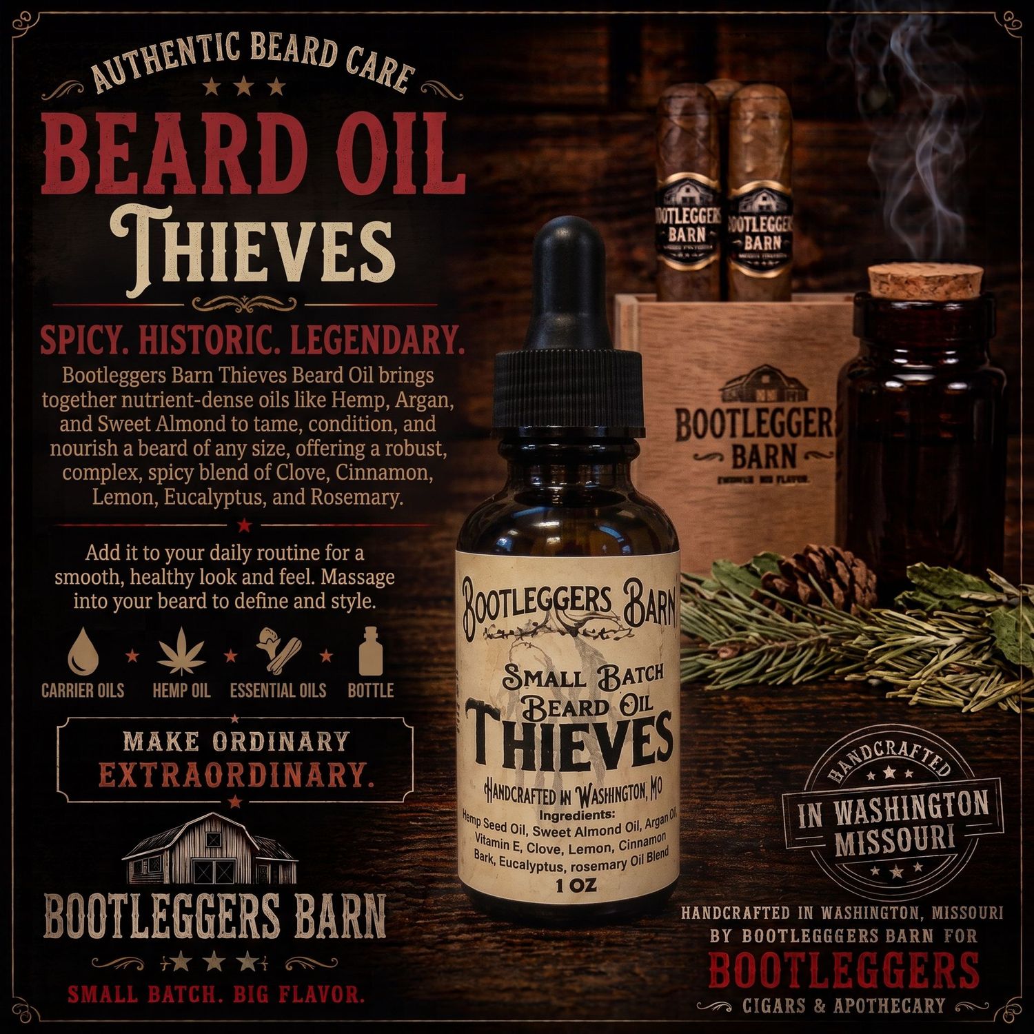 Beard Oil Thieves