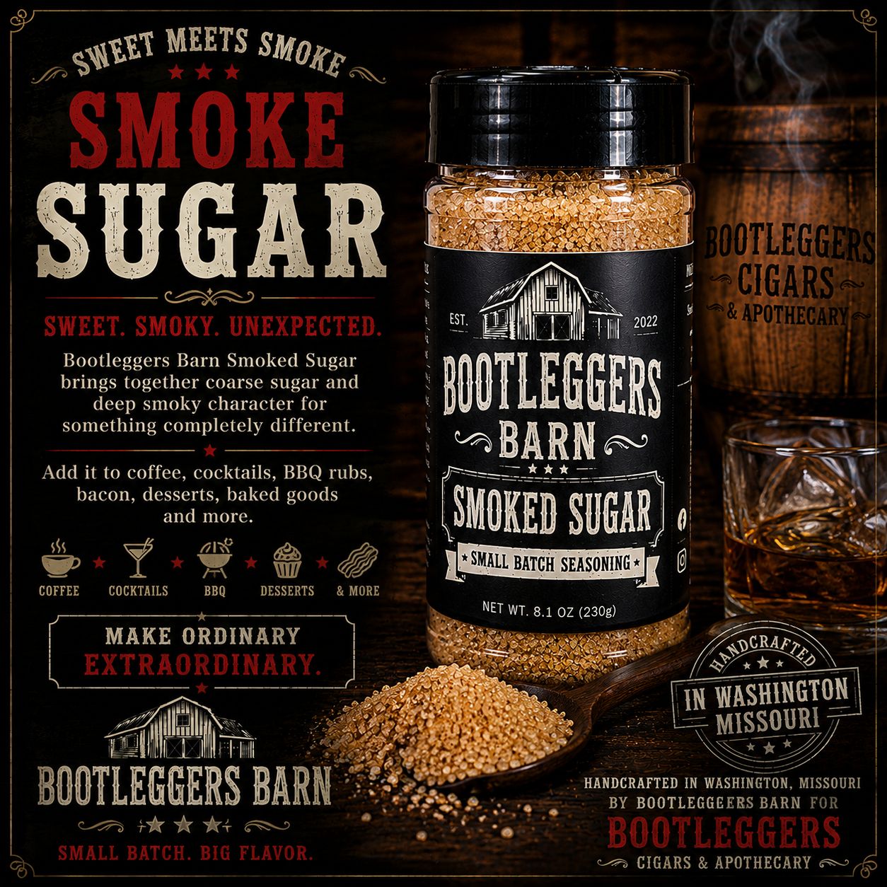 Smoked Sugar