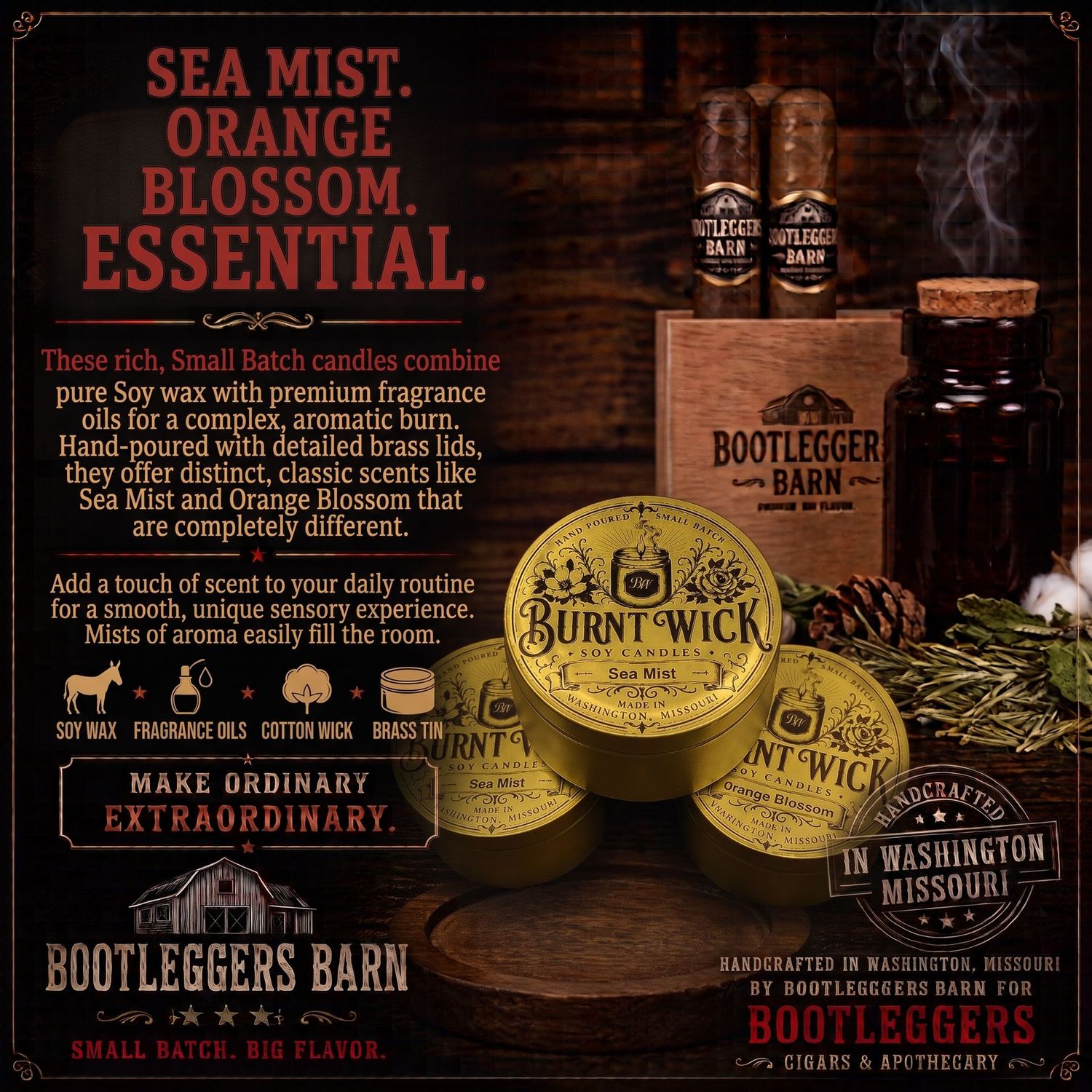Burnt Wick Soy Candles
