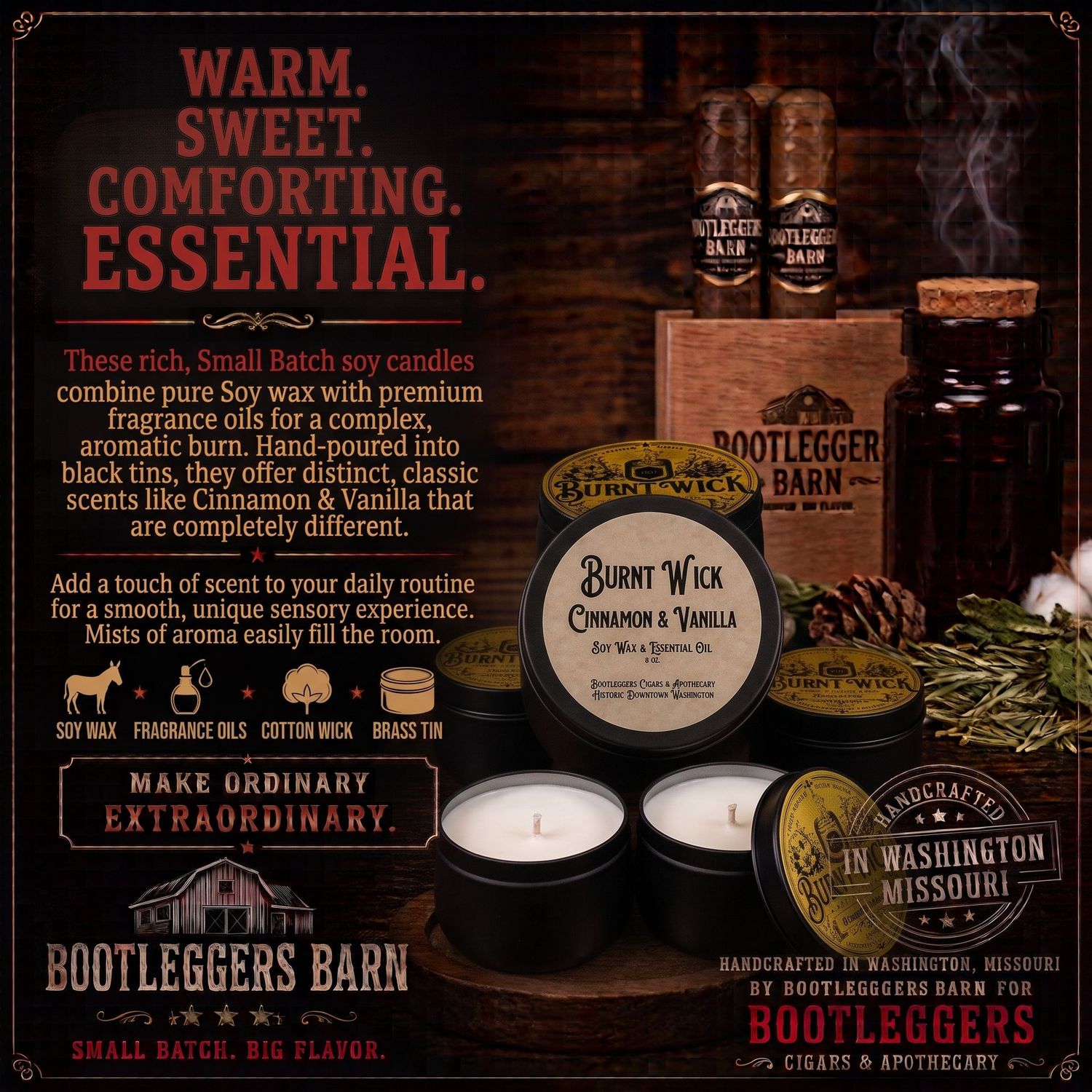 Burnt Wick Soy Candles