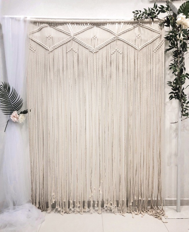 Macrame Backdrop
