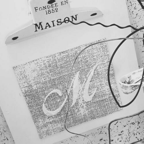 MANOIR MONOGRAM STENCIL MANOIR MONOGRAM STENCIL