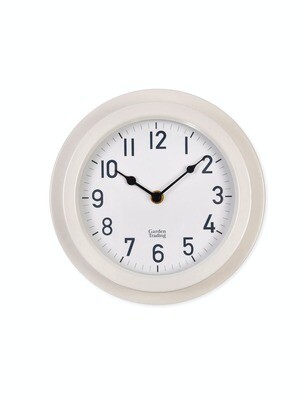 TENBY CLOCK IN LILY WHITE