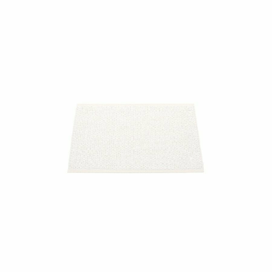 PAPPELINA RUG - SVEA WHITE METALLIC 70X50 cm