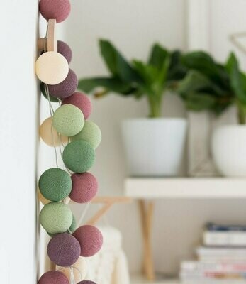 COTTON BALL LIGHTS
