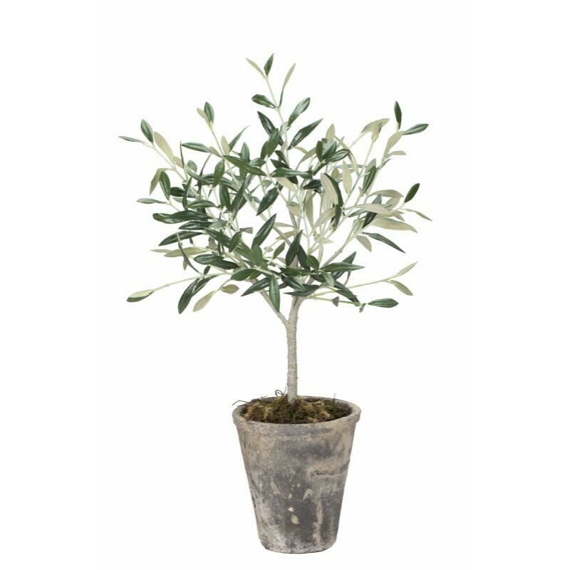 FAUX OLIVE TREE - 44cm