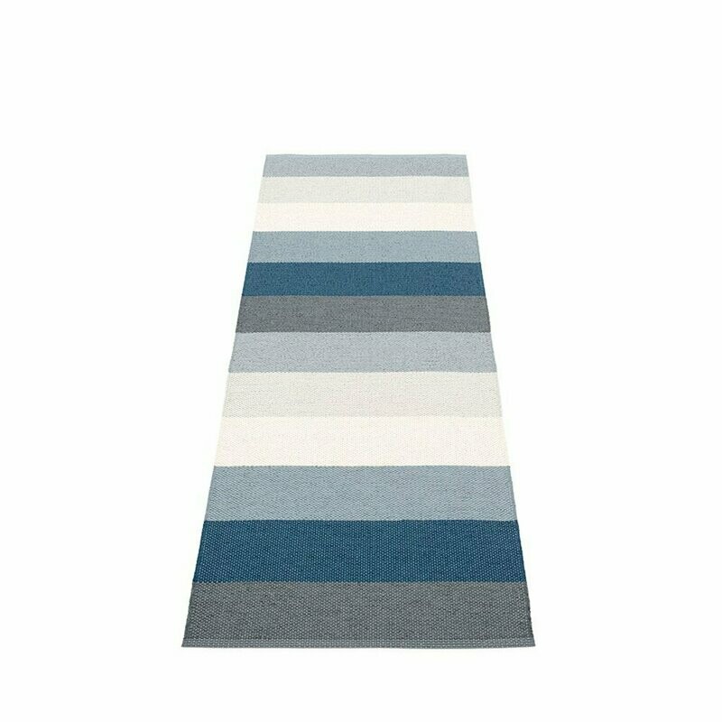 PAPPELINA RUG - MOLLY OCEAN GREY  70 X 200 cm