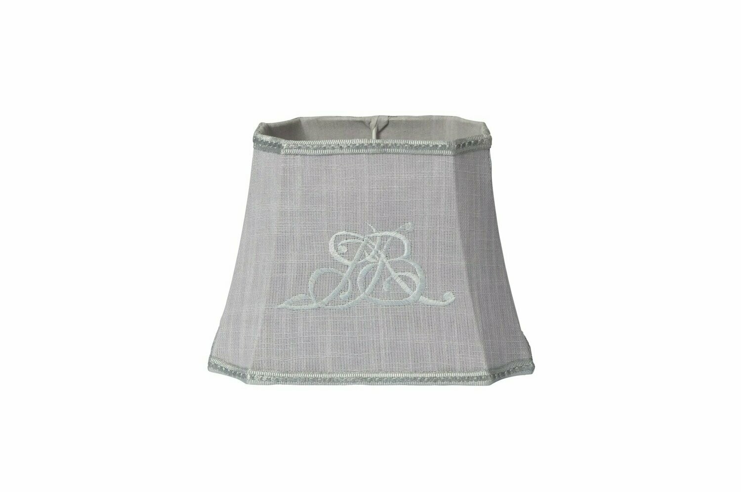MONOGRAMMED SHADE - GREY