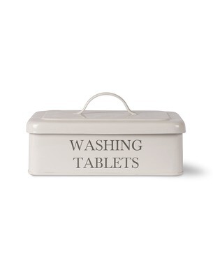 WASHING TABLET BOX - CHALK
