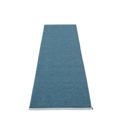 PAPPELINA RUG - MONO OCEAN BLUE/DOVE BLUE 70X200cm PAPPELINA RUG - MONO OCEAN BLUE/DOVE BLUE 70X200cm
