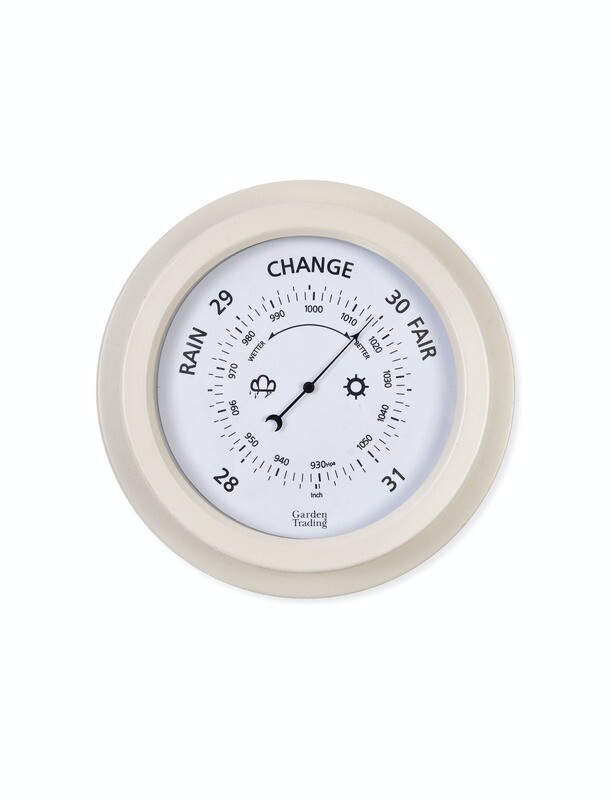TENBY BAROMETER - WINTER WHITE