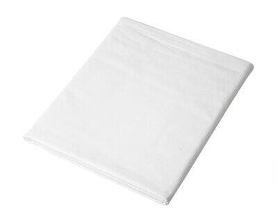 ICONS FITTED SHEET - WHITE 150 x 200cm