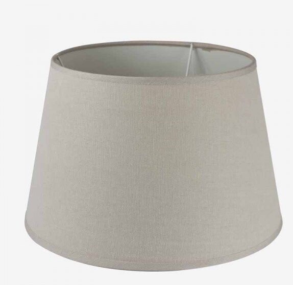 ROUND TAUPE SHADE - 30x22x19cm