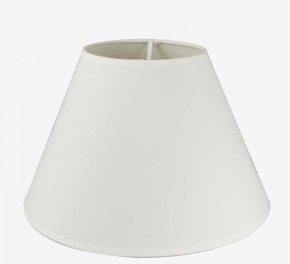 SHADE ROUND WHITE - 20x10x14cm