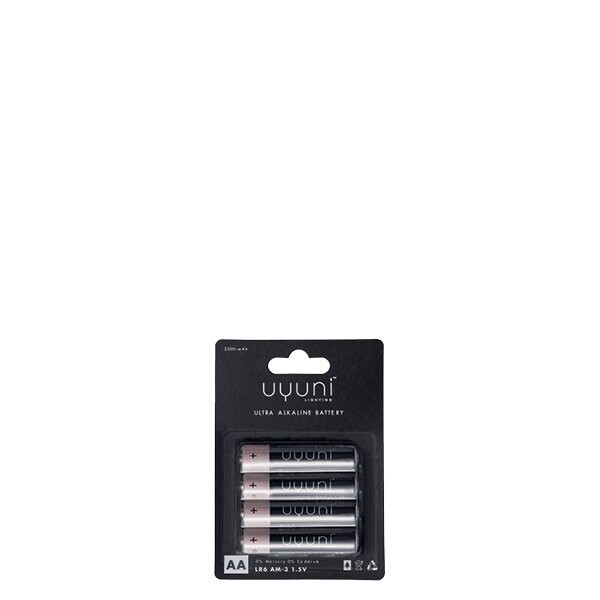 ALKALINE BATTERIES AA, 1,5V, 2300MAH - 4 PACK