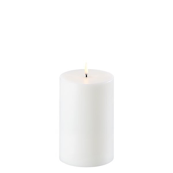UYUNI PILLAR CANDLE - NORDIC WHITE - 10,1 x 15,2 cm