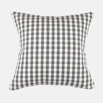 Grey 2025 gingham cushions