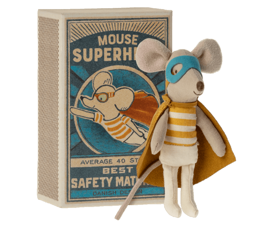 SUPER HERO MOUSE - LITTLE BROTHER IN A MATCHBOX