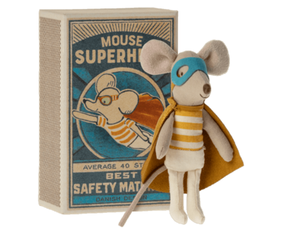 SUPER HERO MOUSE - LITTLE BROTHER IN A MATCHBOX