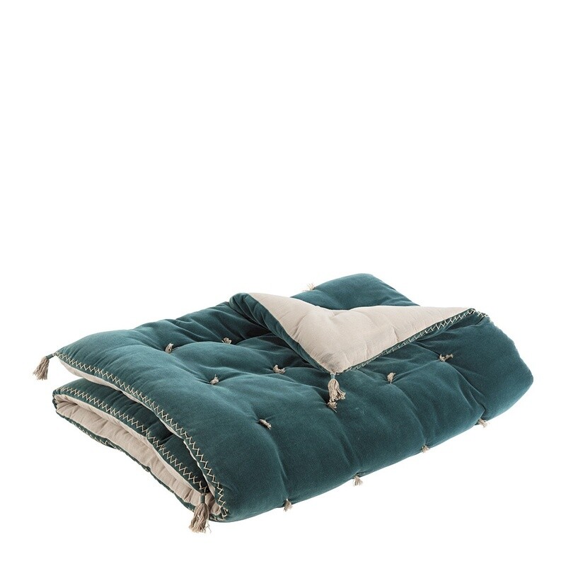 MATTEO QUILTED FUTON  80x180cm PETROL