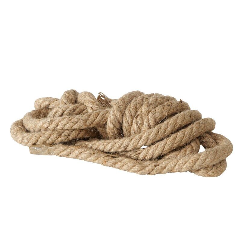 6 METERS OF CHUNKY JUTE ROPE - 2cm