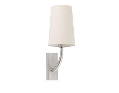 REMA NICKEL WALL LIGHT WITH SHADE