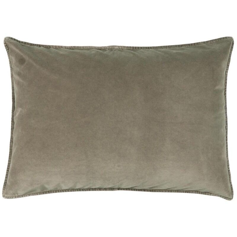 STONE WASHED VELVET CUSHION 50X70cm - CHOOSE YOUR COLOUR