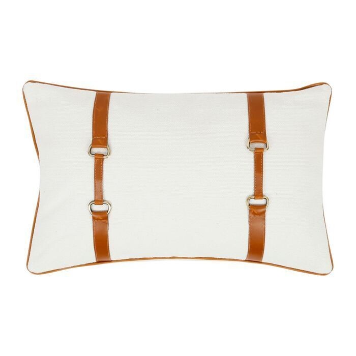 HAOS WHITE CUSHION 50X30CM