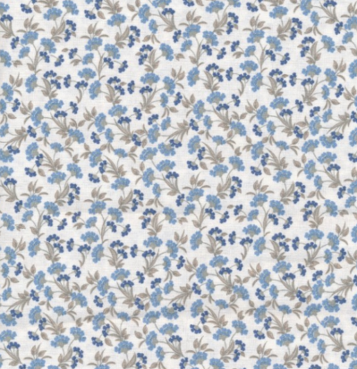 FIONA OILCLOTH - BLUE