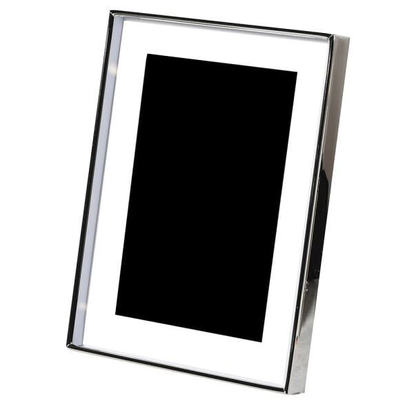 FINE SILVER EDGE FRAME - LARGE RECTANGULAR