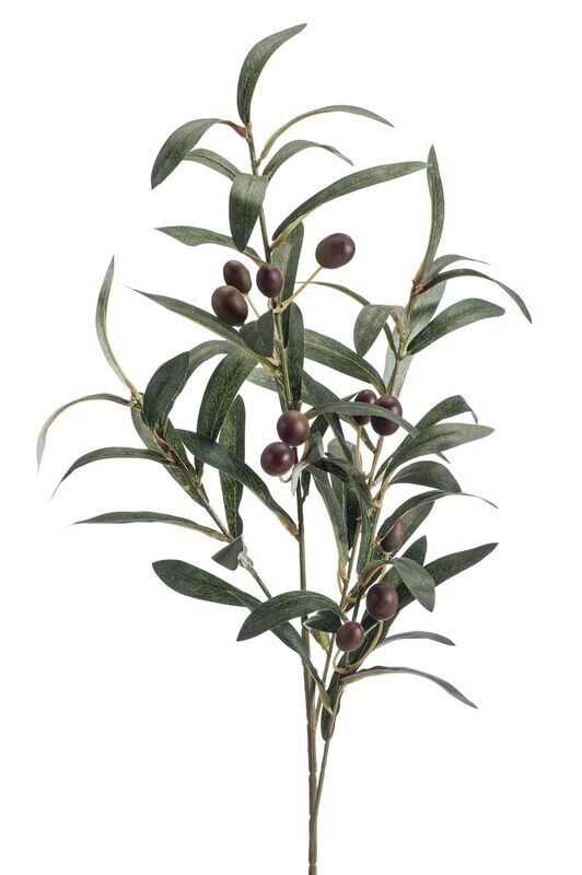 OLIVE SPRAY WITH 4 STEMS