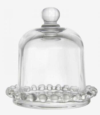 PETITE BOBBLE PLATE WITH CLOCHE
