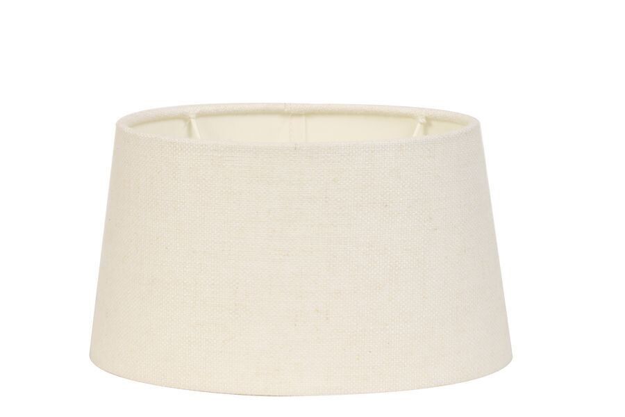 OVAL SHADE -EGG WHITE - 30x25x16cm