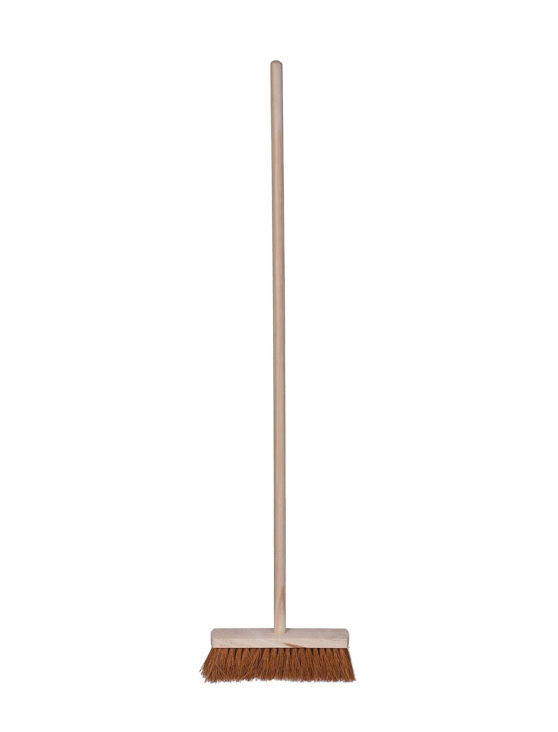 WOODEN HANDLED SOFT BROOM