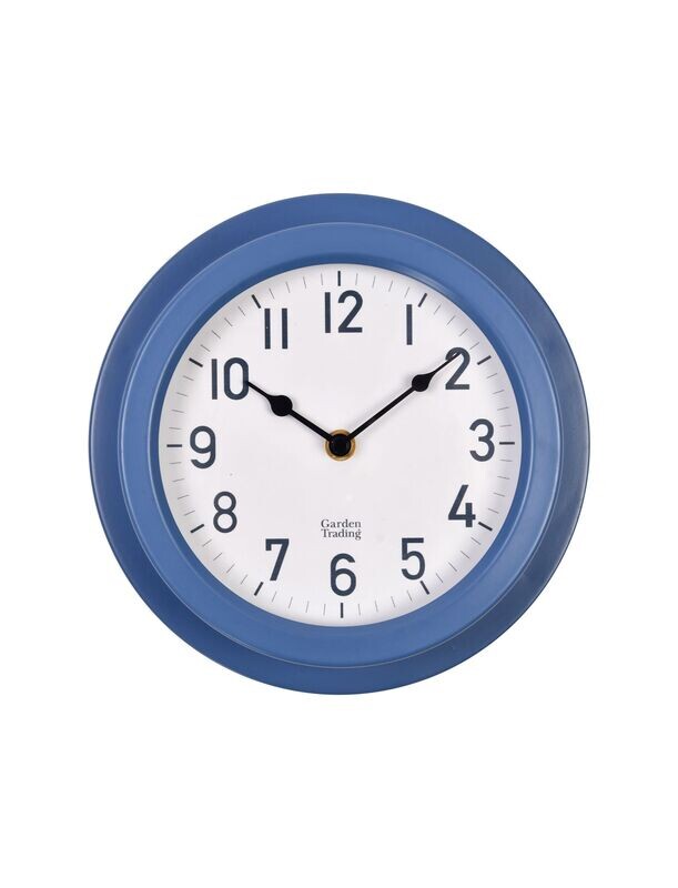 TENBY CLOCK IN COVE BLUE