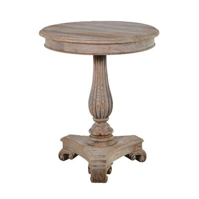 COLONIAL STYLE WINE / SIDE TABLE