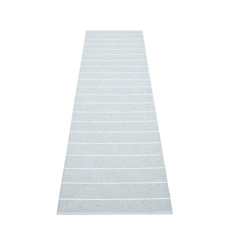 PAPPELINA RUG -  CARL BLUE FOG  70X180 cm