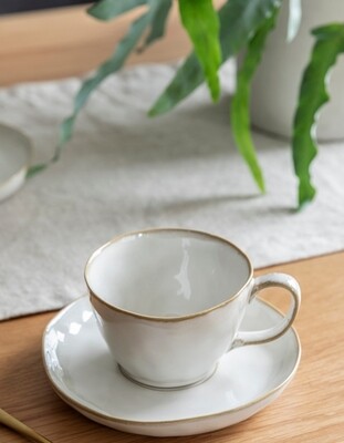 ITHACA CUP AND SAUCER