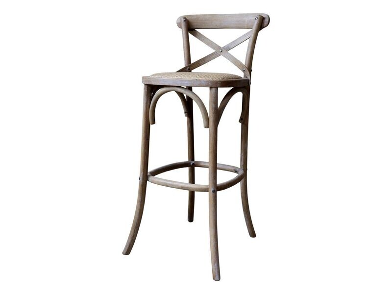 BISTRO X BACK TALL BAR CHAIR BISTRO X BACK TALL BAR CHAIR