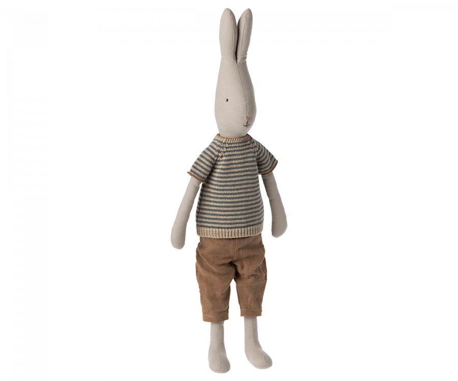 RABBIT SIZE 4 IN A STRIPE KNITTED TSHIRT