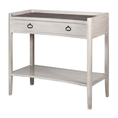 BURTON CONSOLE WITH SINGLE DRAWER AND SHELF