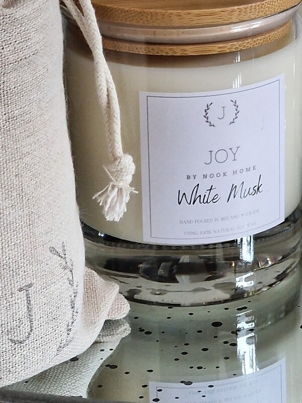 JOY CANDLE - WHITE MUSK