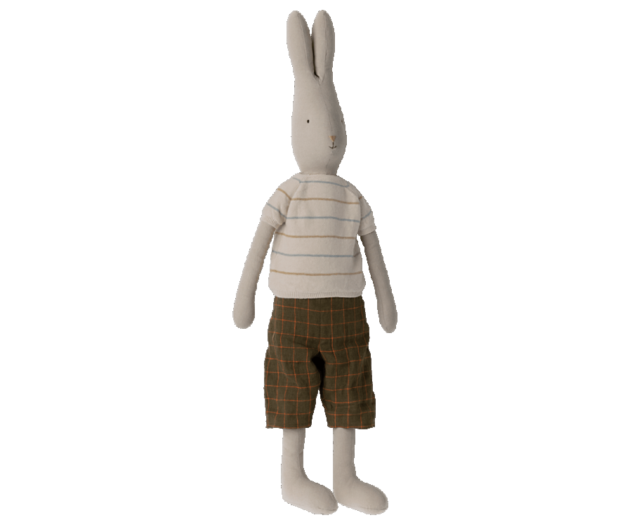 RABBIT SIZE 5 IN PANTS AND KNITTED SWEATER