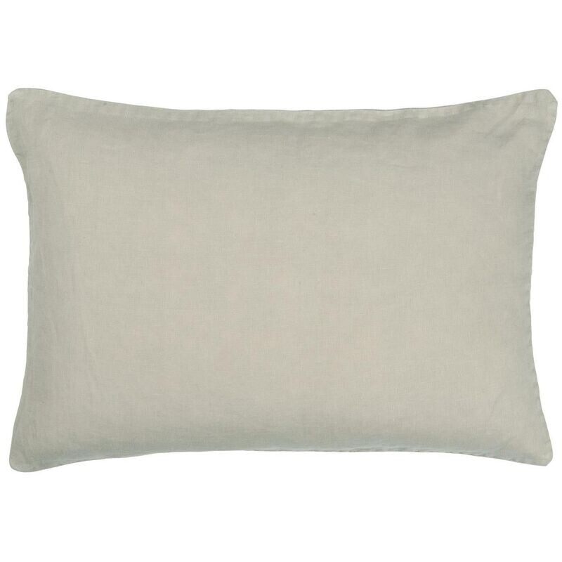 LINEN CUSHION IN OUR FOG COLOURWAY 40x60cm