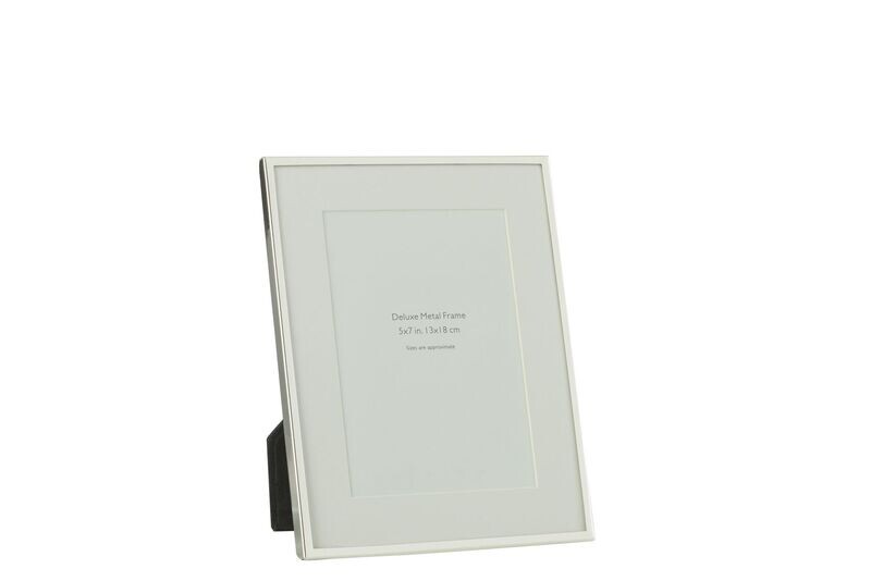 SILVER FINE RIM PHOTO FRAME 13x18cm - SIZE 3